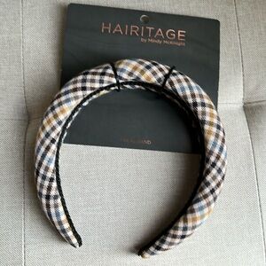 New Hairitage Plaid Padded Headband